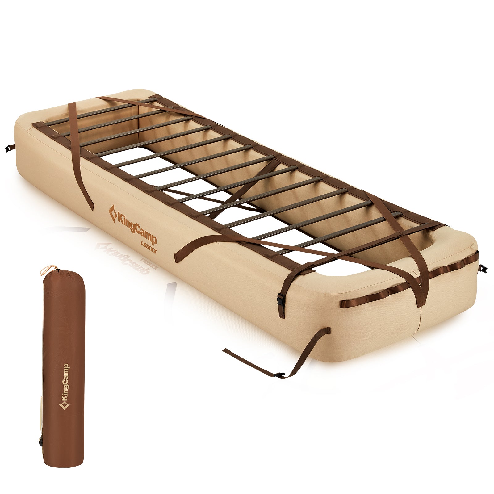 Lit de camp KINGCAMP Dashwood sous-lit pour matelas de couchage matelas de camping gonflable