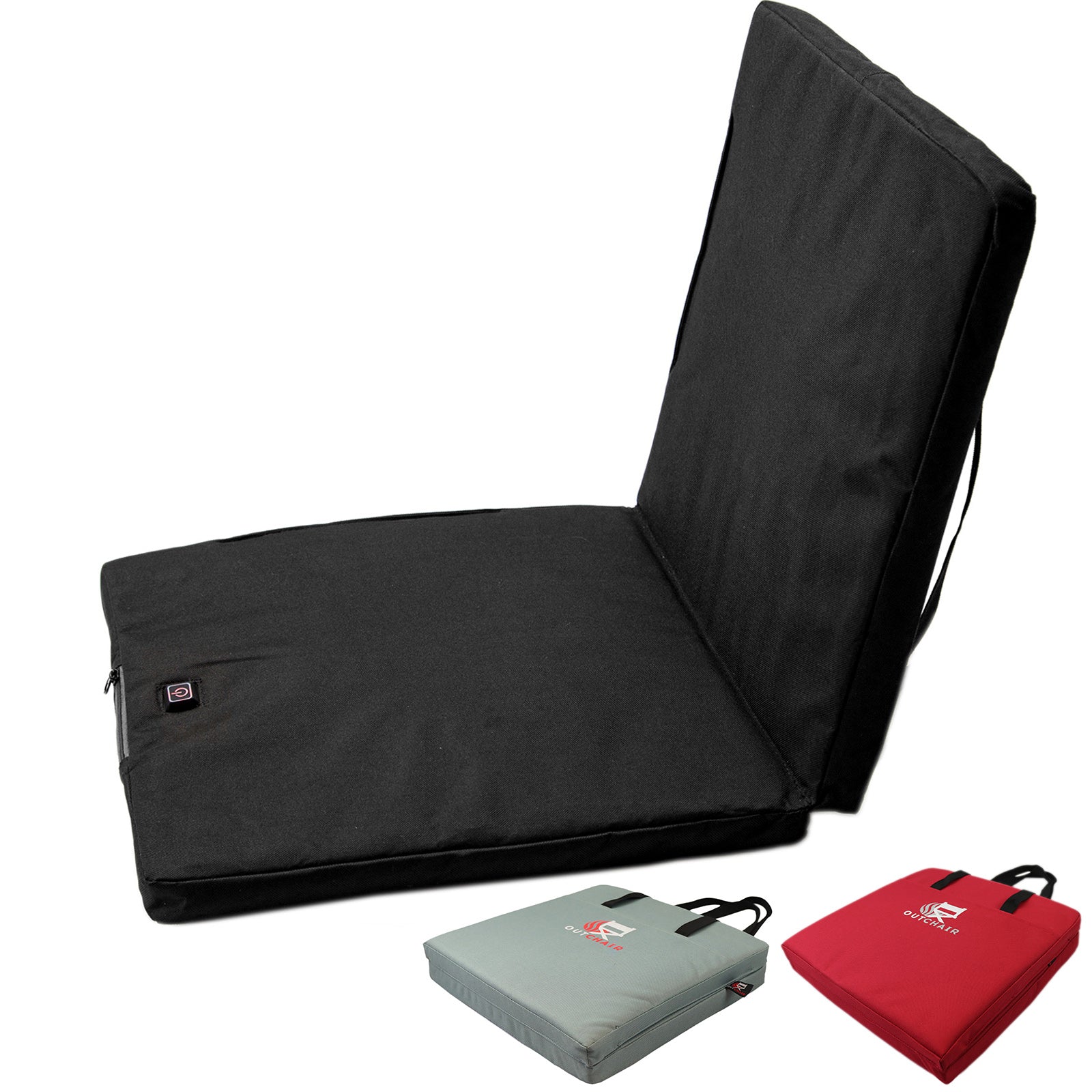 Coussin chauffant de siège OUTCHAIR Coussin chauffant inférieur Coussin thermique Stade Bateau Batterie chauffante