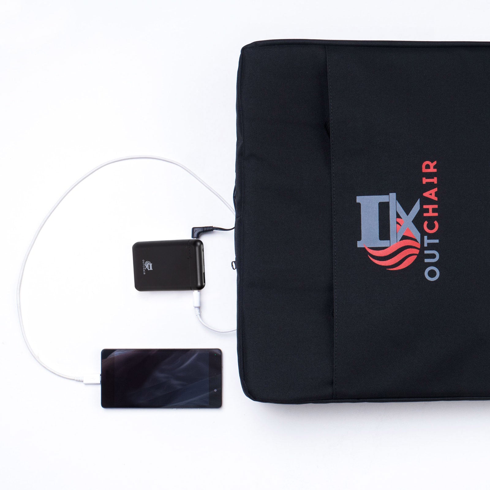 Coussin chauffant de siège OUTCHAIR Coussin chauffant inférieur Coussin thermique Stade Bateau Batterie chauffante