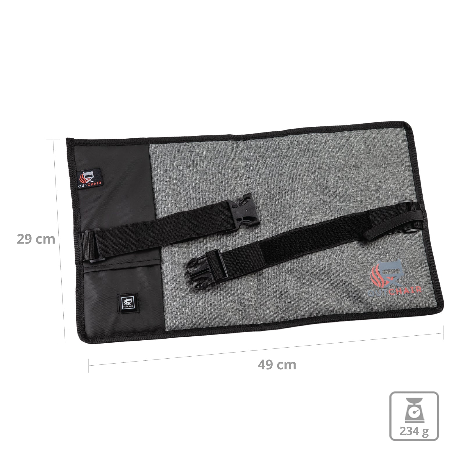 Coussin chauffant pour siège OUTCHAIR Heat Pad Pro Coussin thermique Stade Pêche Batterie chauffante