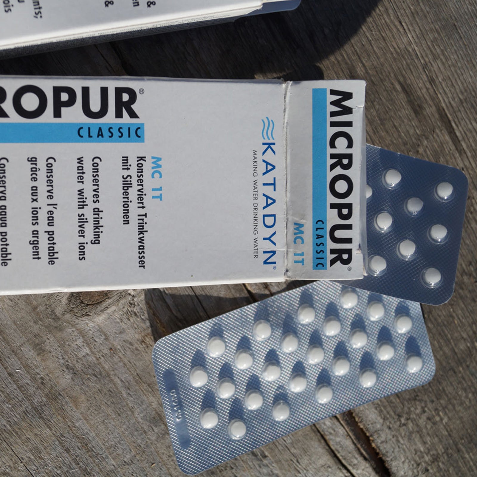 MICROPUR Classic MC1T Tabletten Trink Wasser Aufbereitung Konservierung Silber