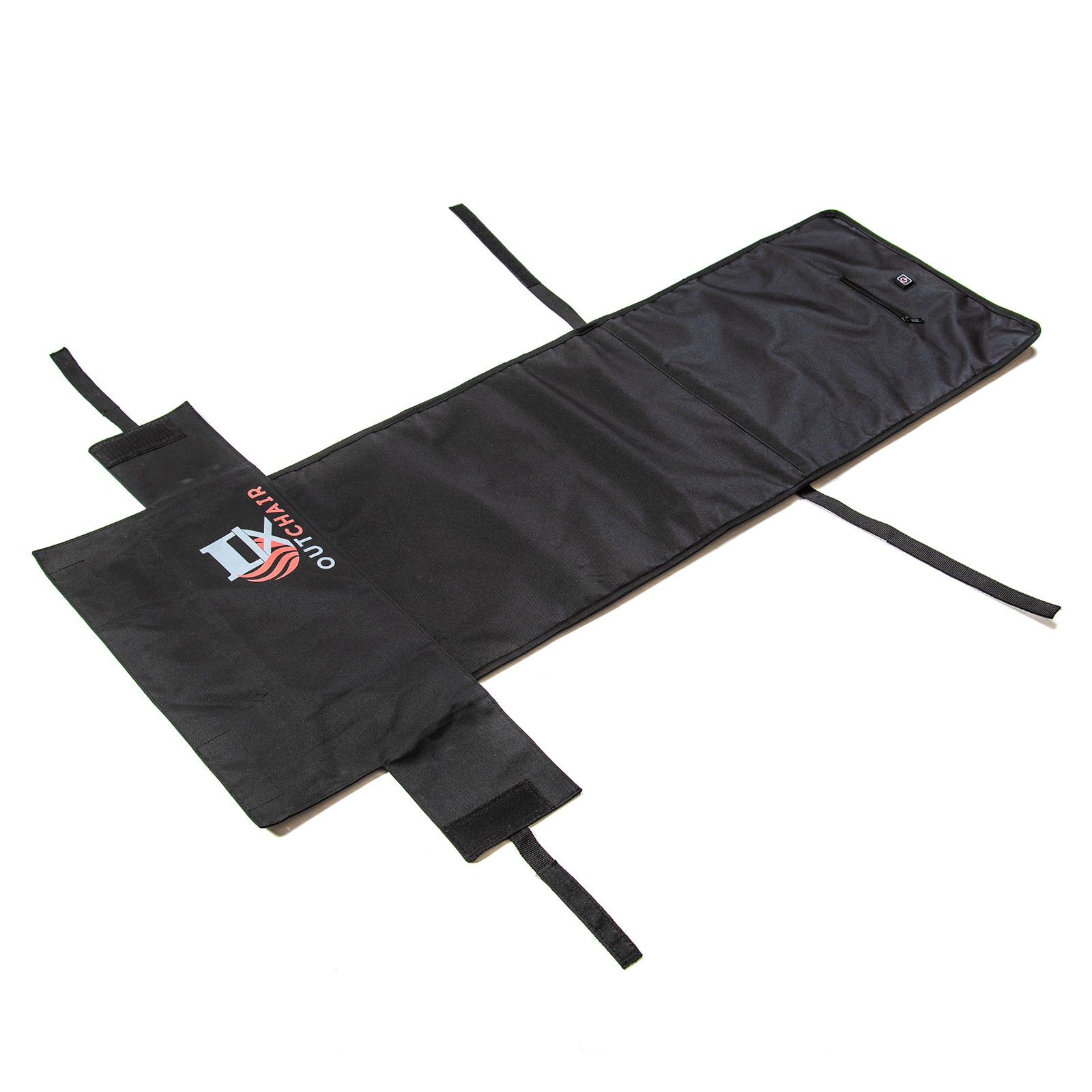 OUTCHAIR Housse de siège pour chaise de jardin à dossier haut, coussin de camping, chauffante, à batterie