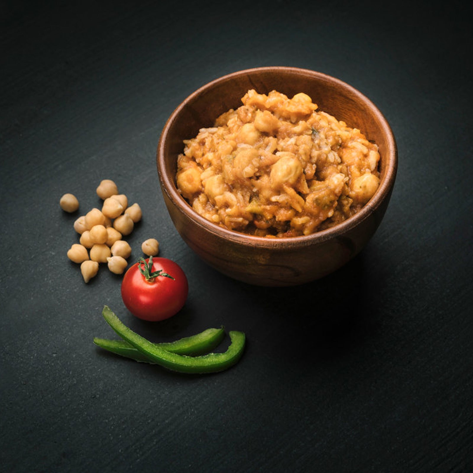 VRAI TURMAT Curry Thaï Rouge Repas de Randonnée Nourriture de Plein Air Ration Nutrition Végétalien