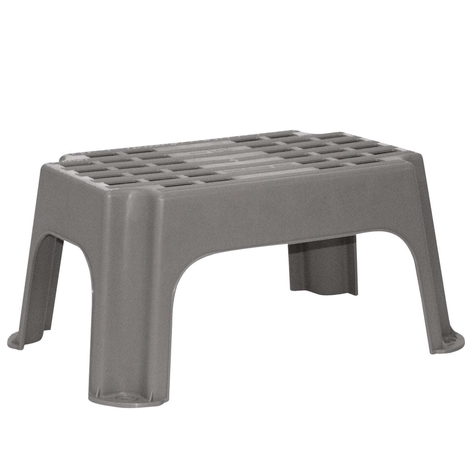 BO-CAMP Kunststof opstapje voor campers en caravans, ladder, opstapje, krukje, camping, 150 kg