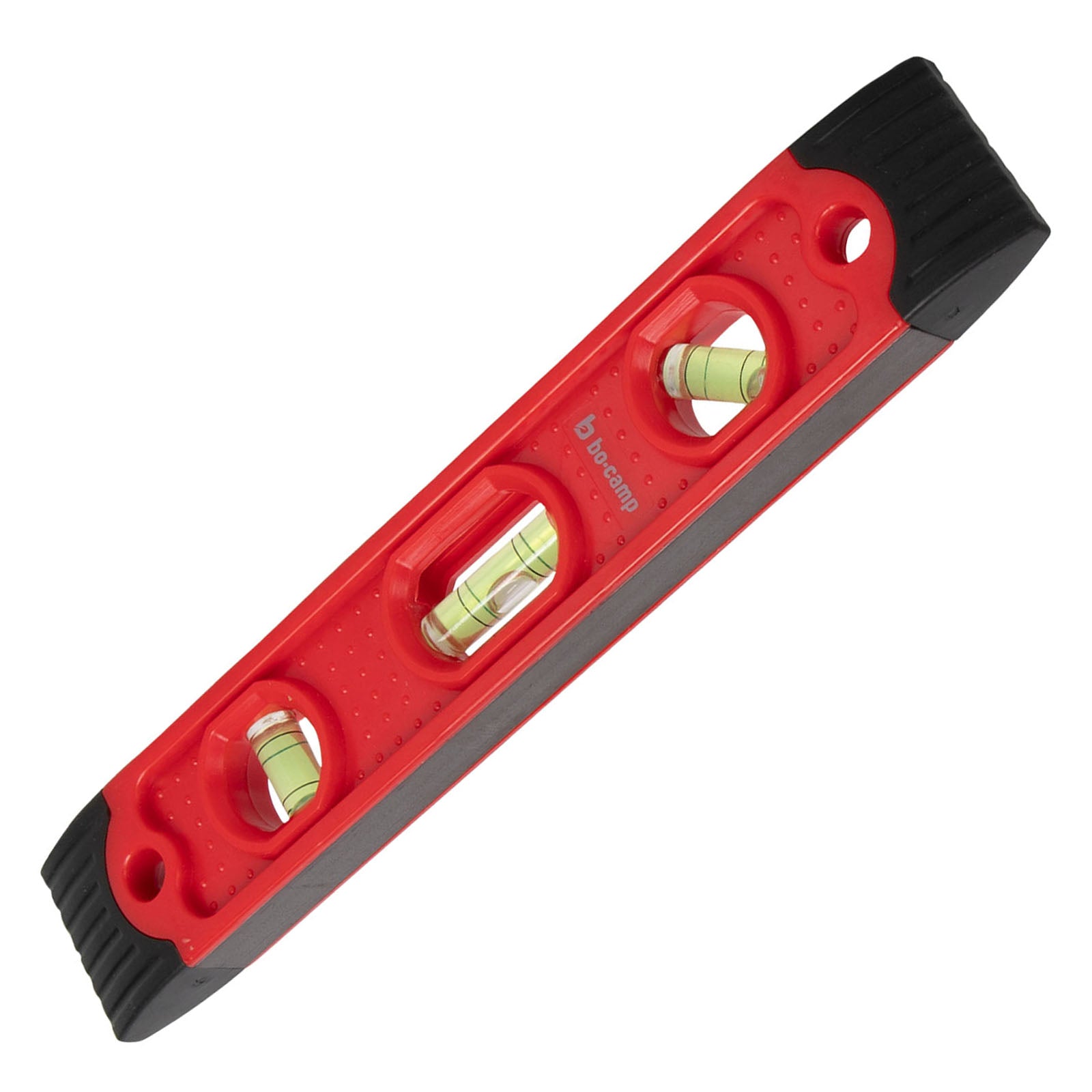 BO-CAMP magnetische waterpas Torpedo – mini-waterpas met magneet voor caravans, 22,5 cm