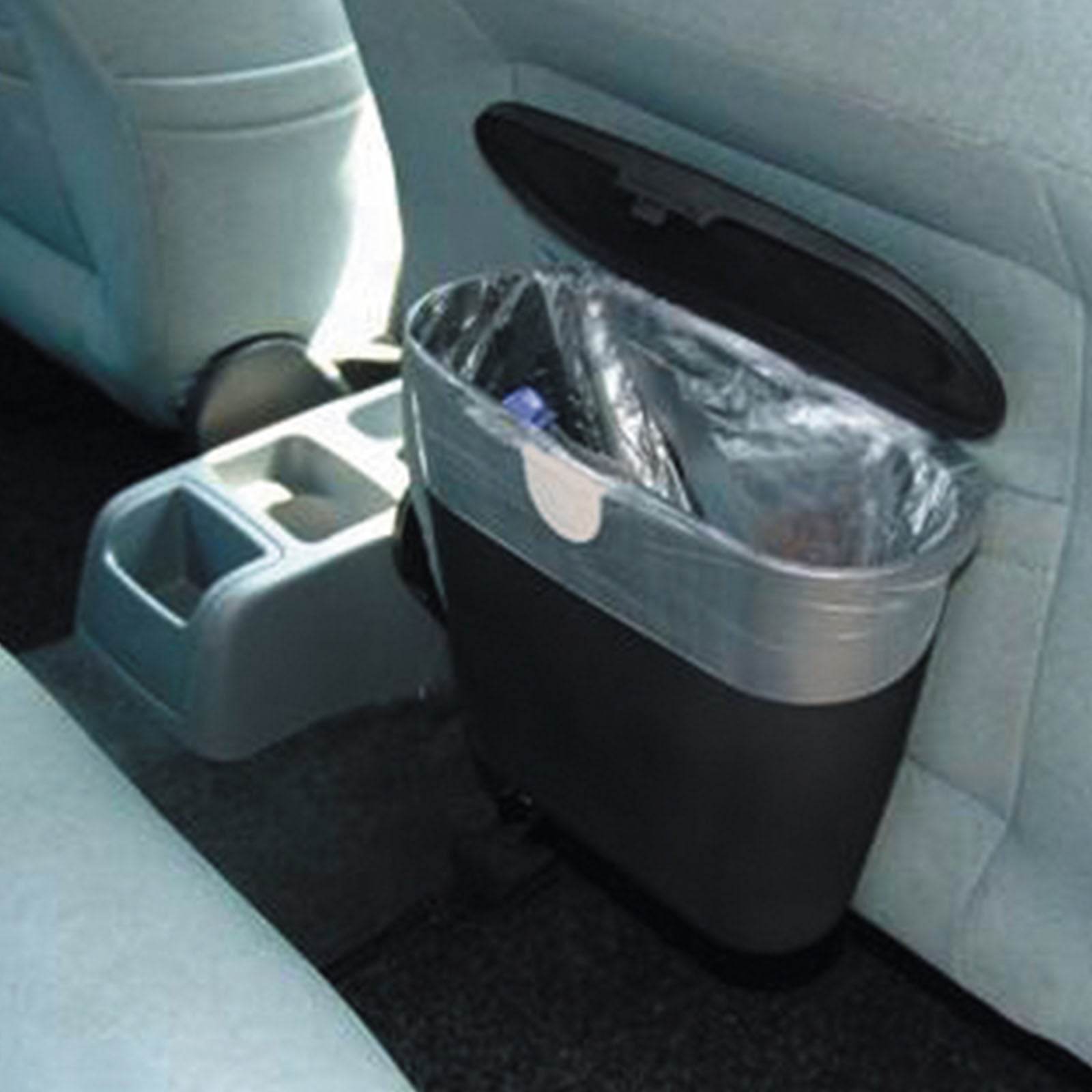 BO-CAMP Camping Waste Bucket Built-in Garbage Can Caravan Car Bus Small