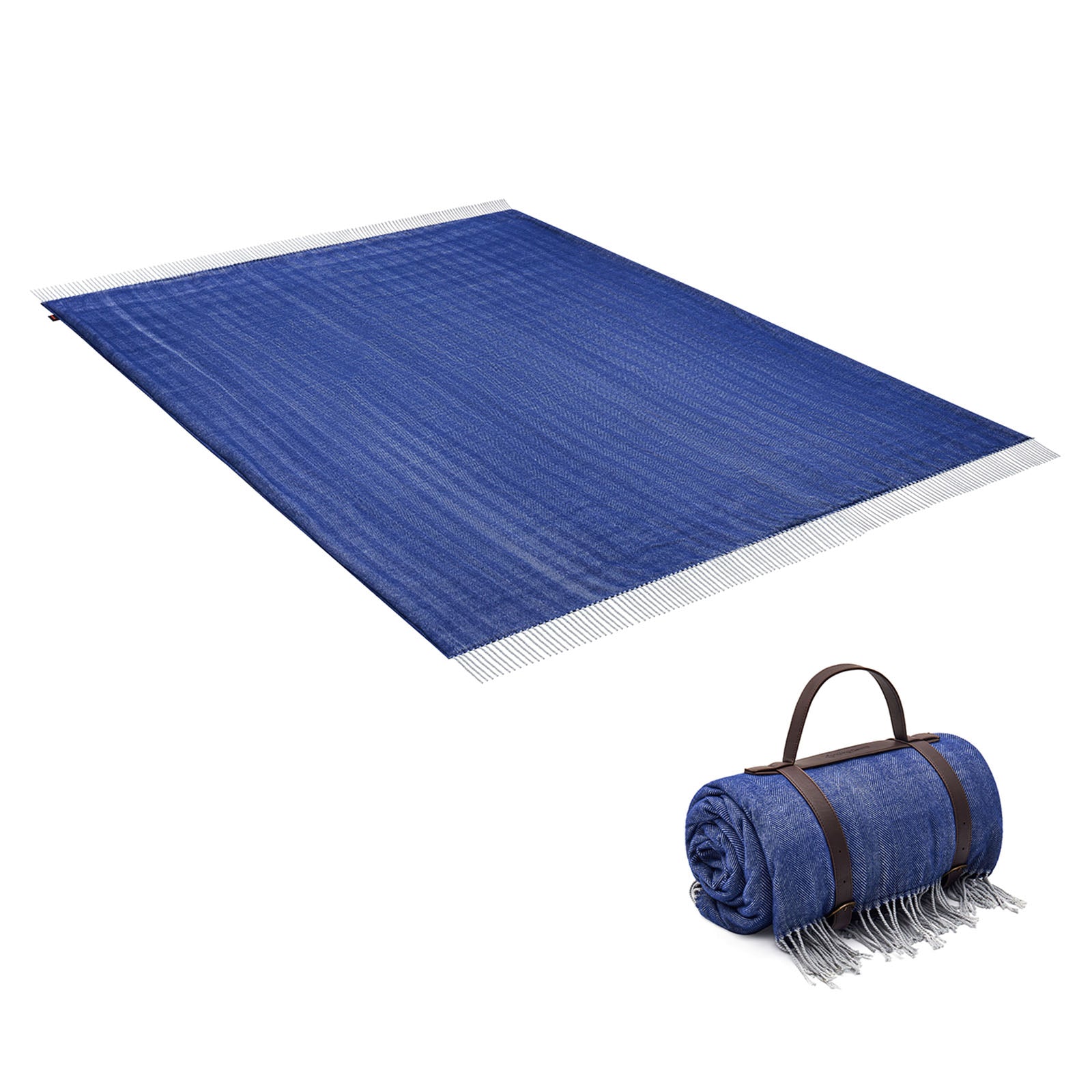 KINGCAMP Camping Blanket Merida Picnic Beach Park Blanket Waterproof Wool Look