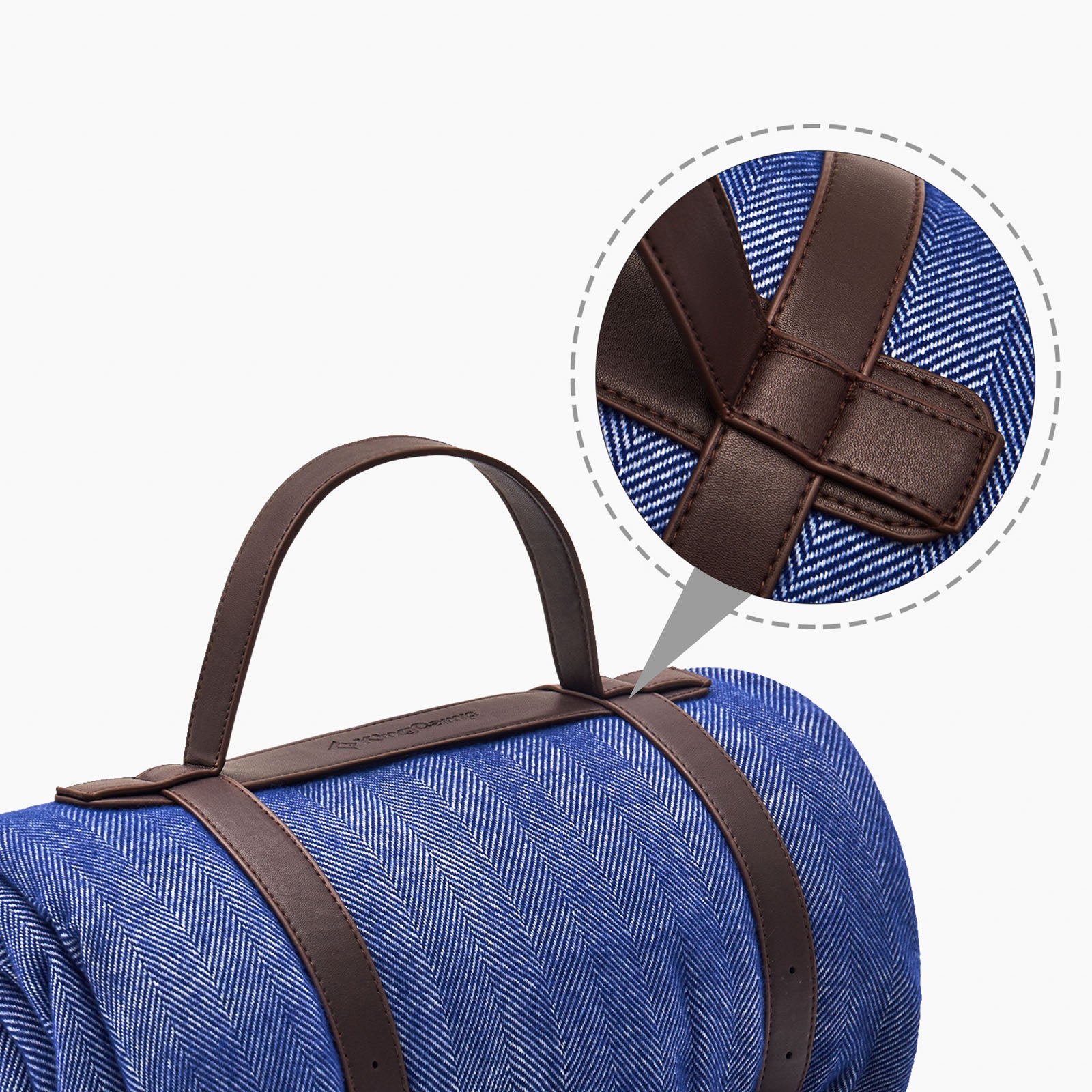 Couverture de camping KINGCAMP Merida Picnic Beach Park Blanket imperméable aspect laine