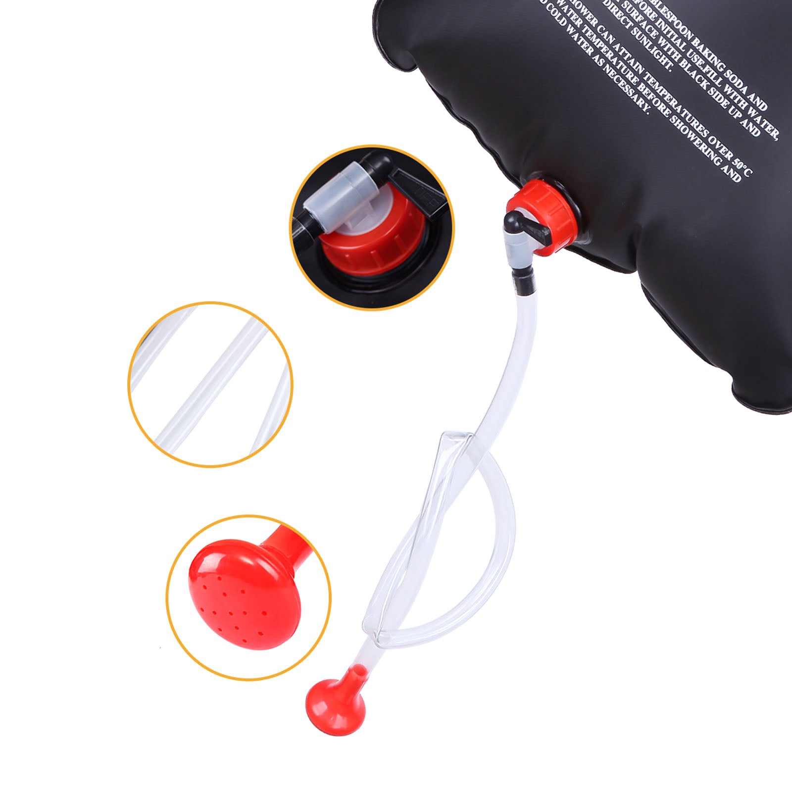 KINGCAMP 20 L Solardusche Camping Outdoor Garten Reise Dusche Solar Shower