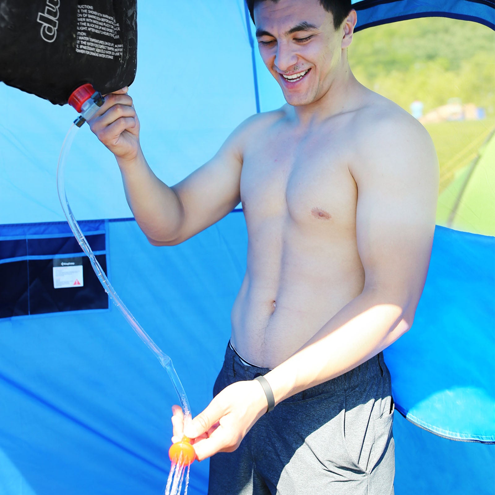 KINGCAMP 20 L Solardusche Camping Outdoor Garten Reise Dusche Solar Shower