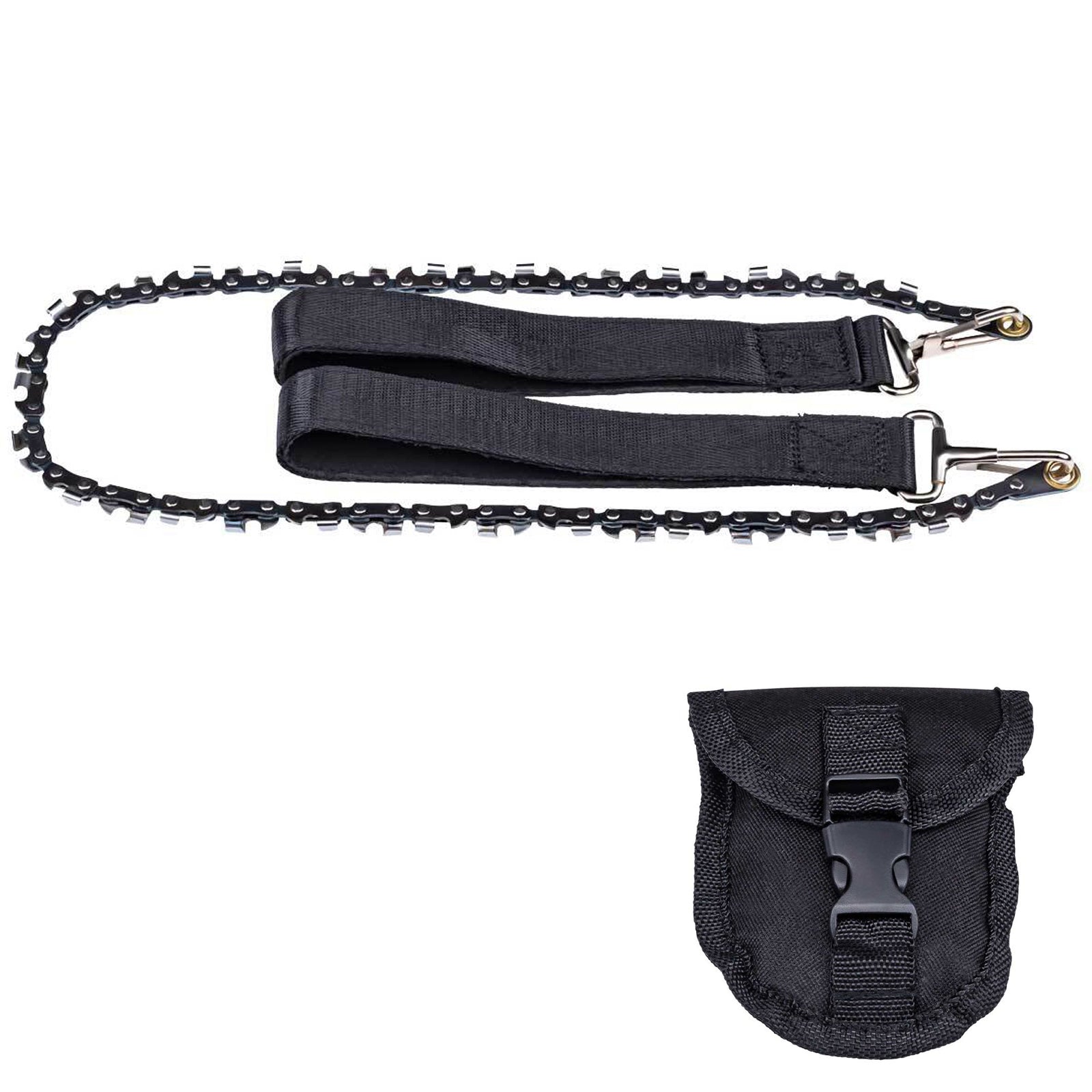 HERBERTZ Handkettensäge Outdoor Holzsäge Camping Handsäge Bushcraft Ast Säge