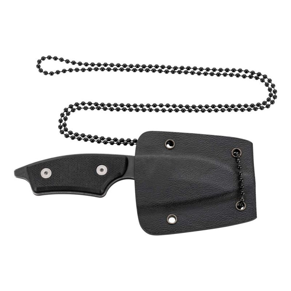 HERBERTZ Neck Knife G10 Mini Messer Halsmesser Fingermesser Full Tang Outdoor