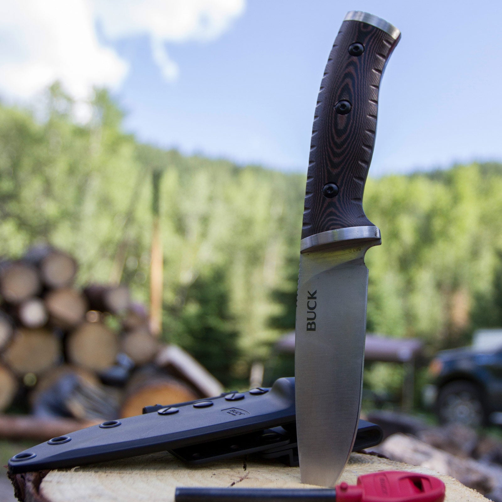 BUCK Selkirk Large one-handed knife pocket knife folding knife large survival