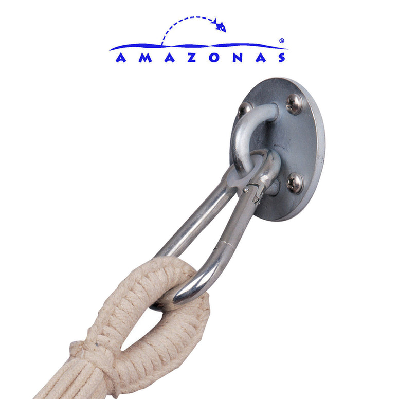 AMAZONAS wall hook Easy+ set for hammock attachment ceiling chair suspension