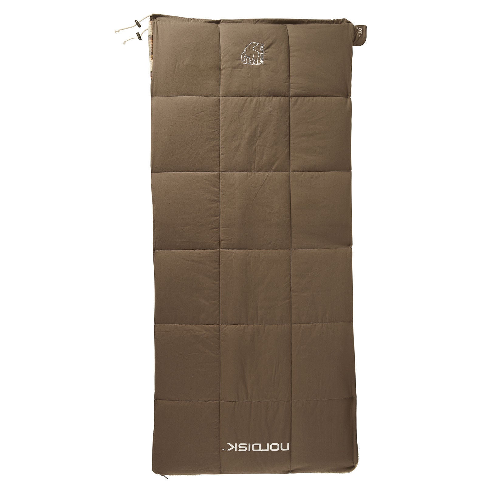 NORDISK Kinder Schlafsack Almond Junior Kinderschlafsack Decke 100% Baumwolle