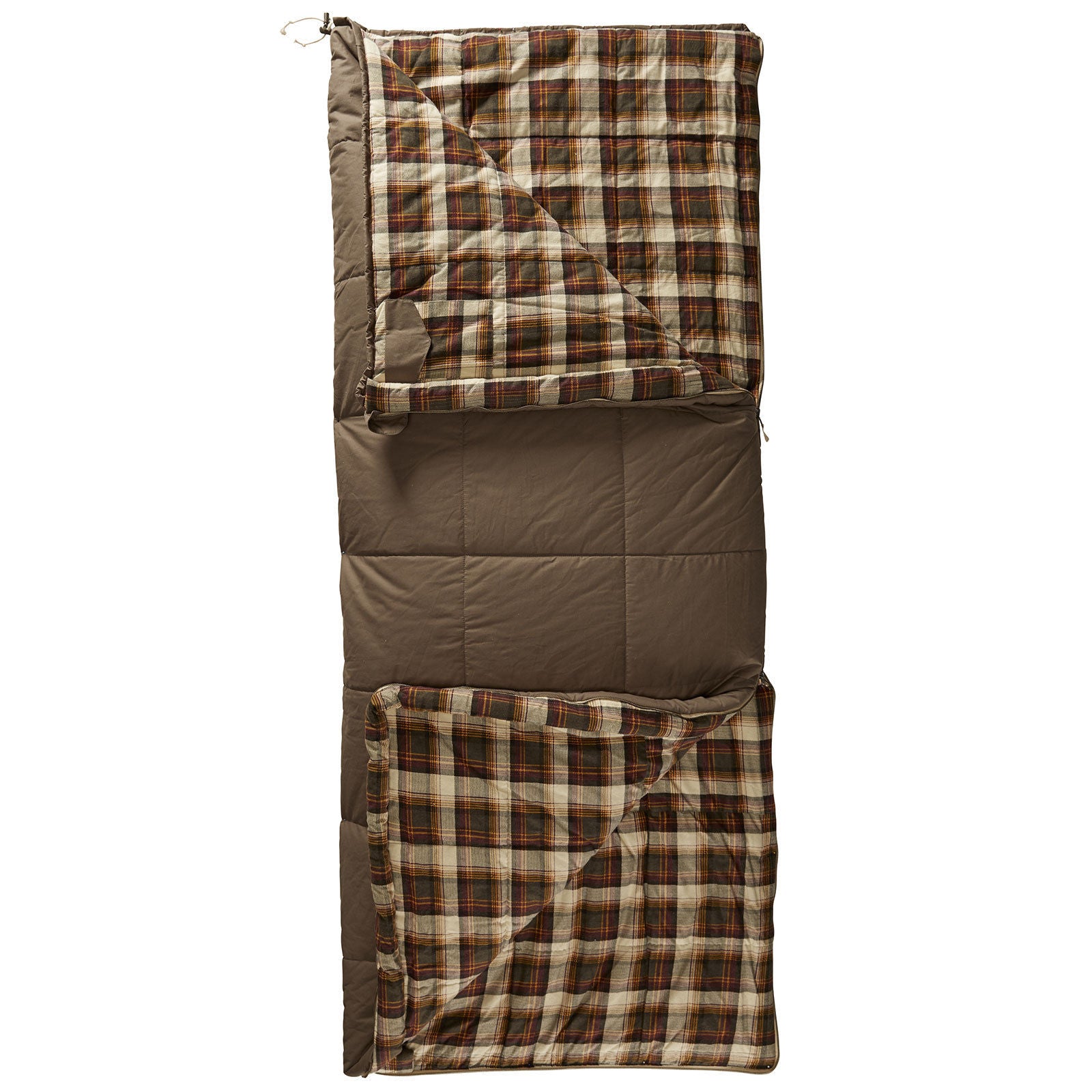 NORDISK Sleeping Bag Almond Camping Blanket Sleeping Bag Wide Flannel 100% Cotton