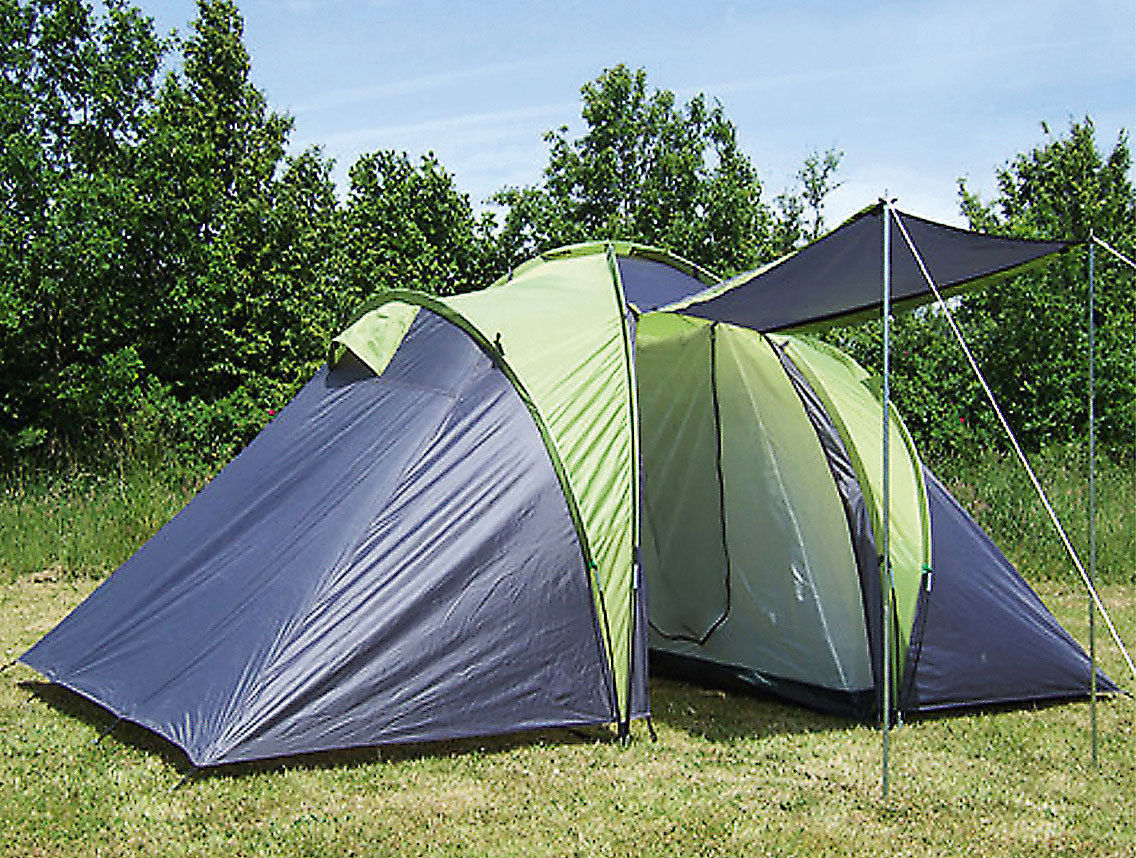 EXPLORER Zelt Sierra -4 5 6 Personen Camping Familienzelt Kuppelzelt Campingzelt