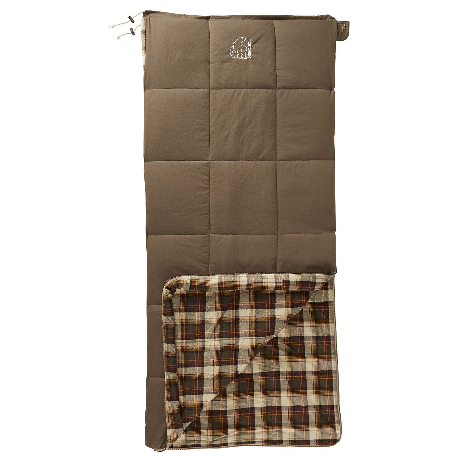 NORDISK Kinder Schlafsack Almond Junior Kinderschlafsack Decke 100% Baumwolle