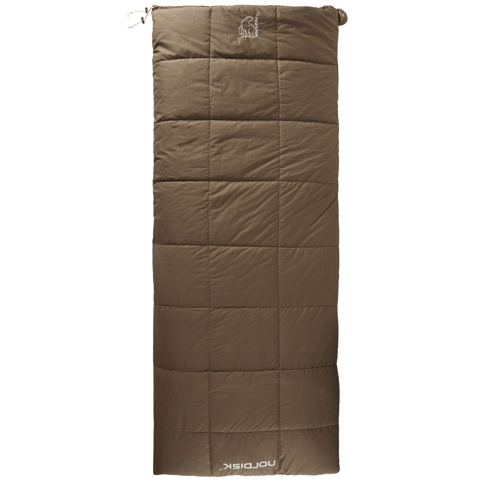 NORDISK Sleeping Bag Almond Camping Blanket Sleeping Bag Wide Flannel 100% Cotton
