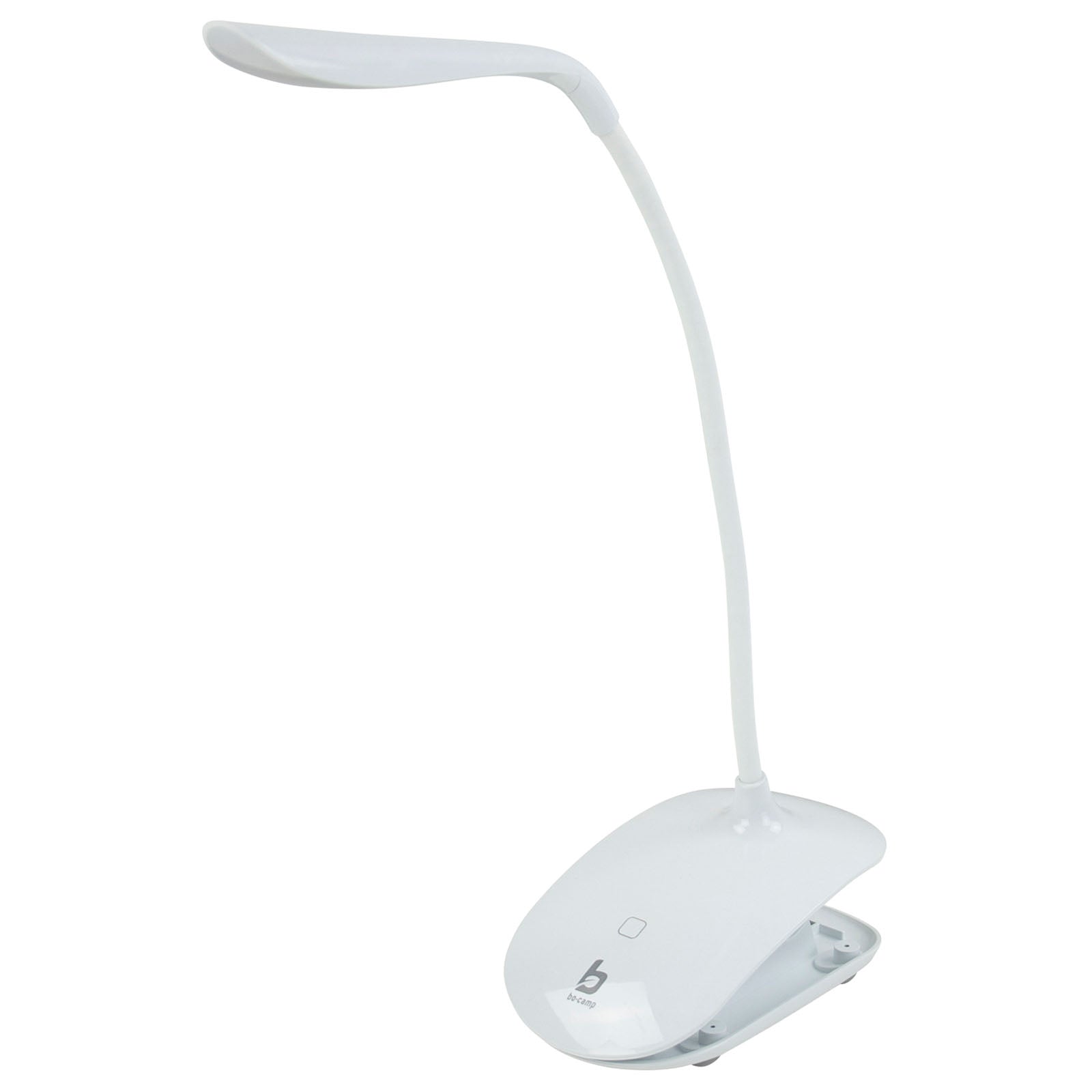 BO-CAMP Leselampe Touch - Klemmleuchte LED Campinglampe Buch Leselicht USB Akku