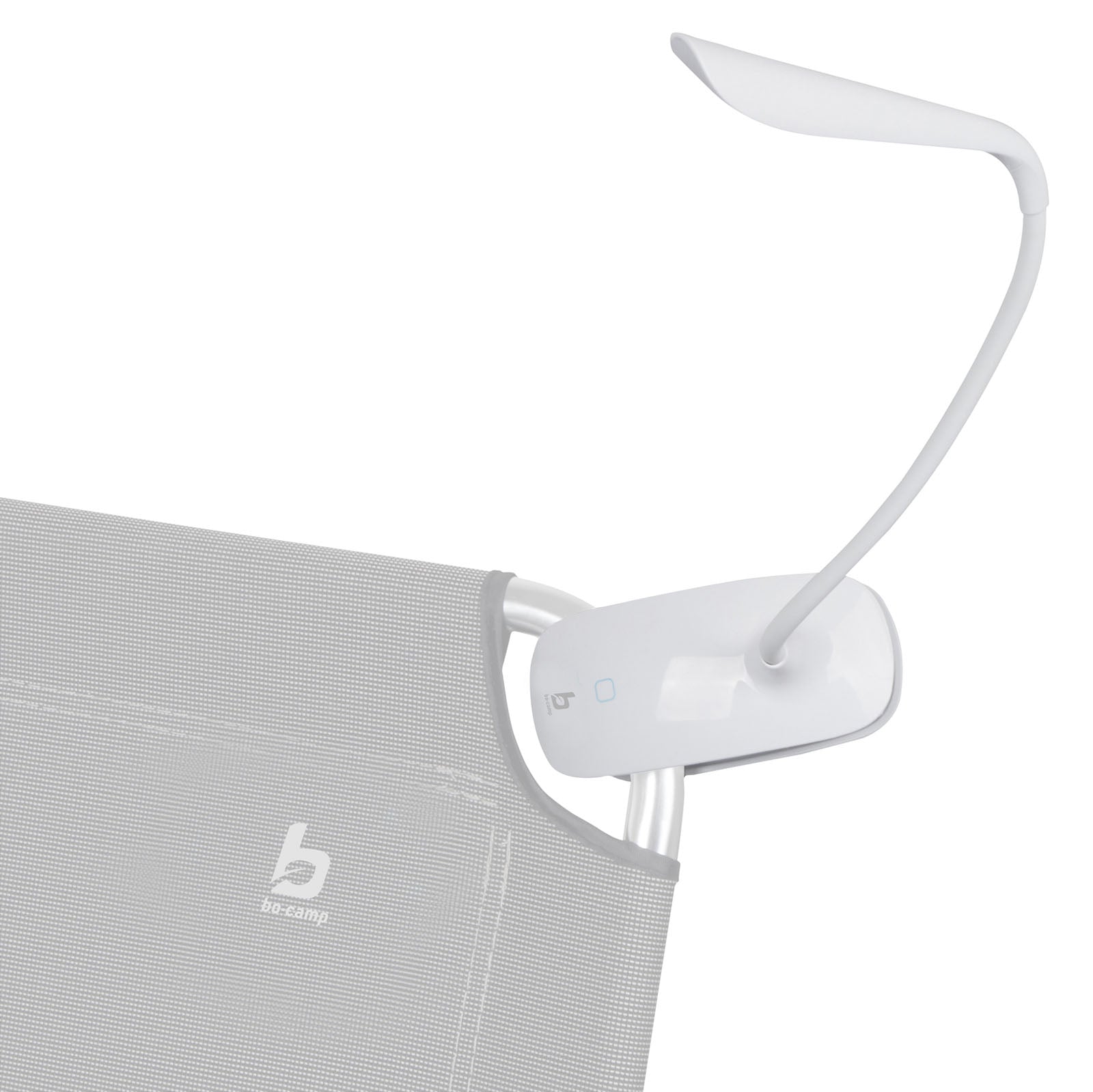 BO-CAMP Leeslamp Touch - Klemlamp LED-kampeerlamp Boekleeslamp USB-accu