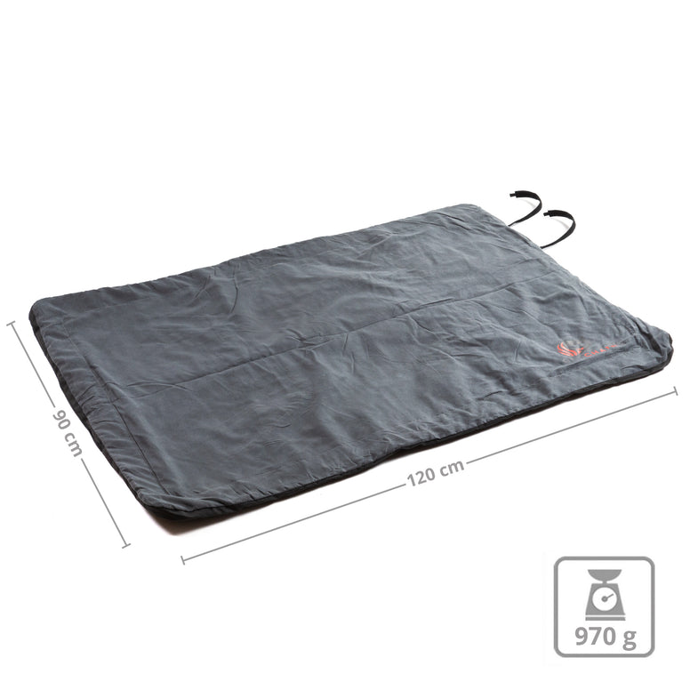 OUTCHAIR Camping Heizdecke Comforter L Outdoor Decke Hunde Wärme Matte Akku