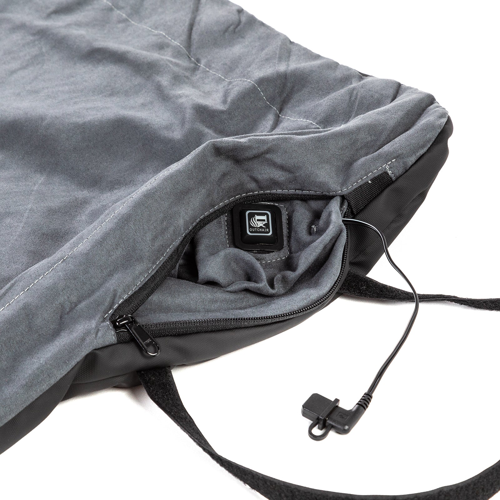 OUTCHAIR Camping Heizdecke Comforter L Outdoor Decke Hunde Wärme Matte Akku