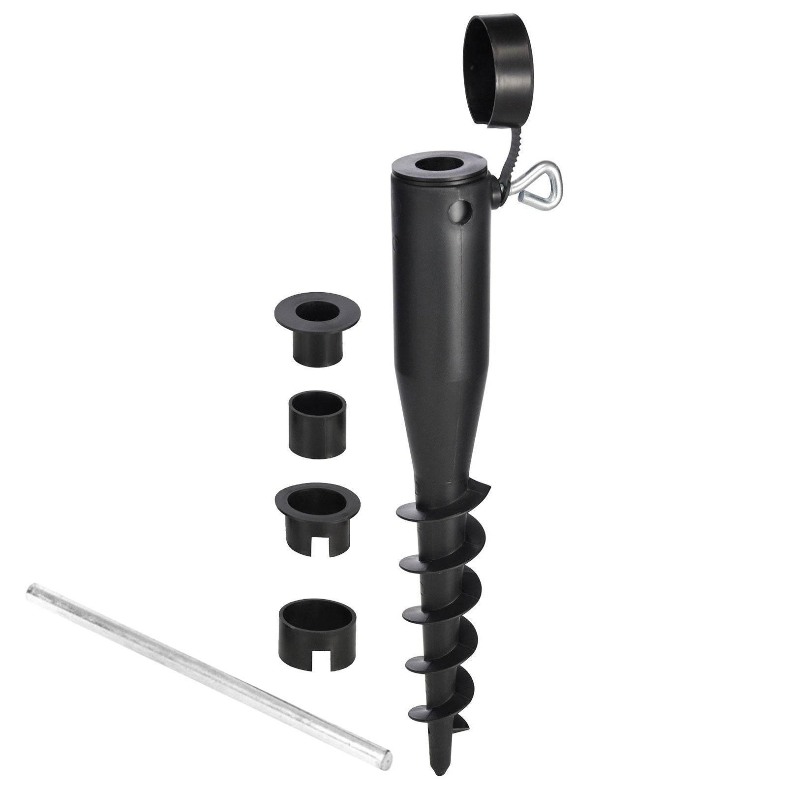 Manchon de sol HI, prise de terre, piquet de terre, piquet de pelouse, parasol 40 cm