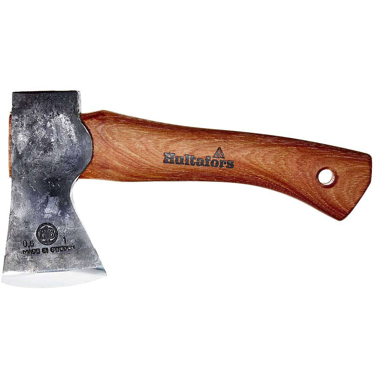 HULATFORS Mini-hache Agelsjön – Hachette de plein air en bois de hickory et acier au carbone
