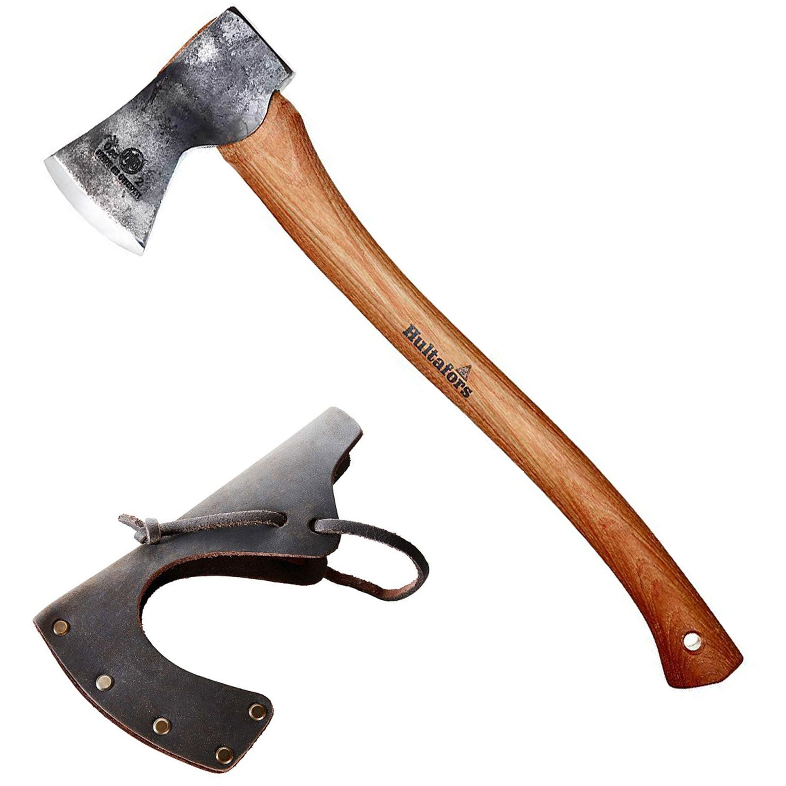 HULATFORS Hache de chasse Ekelund Hache de plein air en bois de hickory et acier au carbone