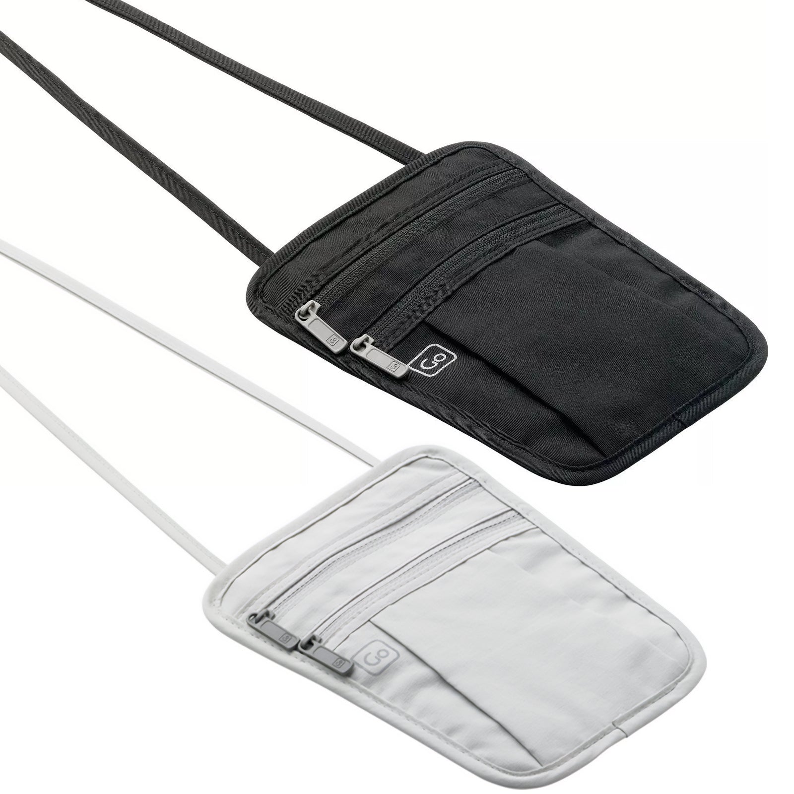 GO TRAVEL Passport Pouch -Brustbeutel -Brustsafe -Brusttasche - Reise Geldbörse