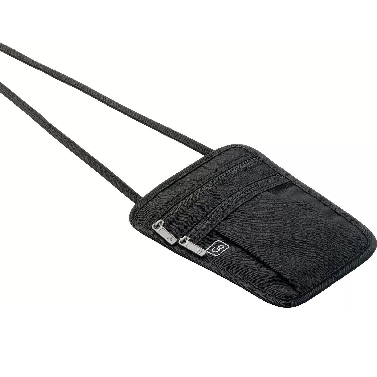 GO TRAVEL Passport Pouch -Brustbeutel -Brustsafe -Brusttasche - Reise Geldbörse