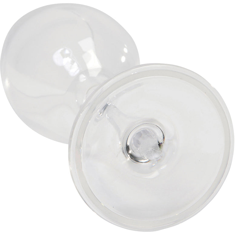 BO-CAMP White Wine Glasses Set of 2 - Polycarbonate Camping Glass - Dishwasher Safe