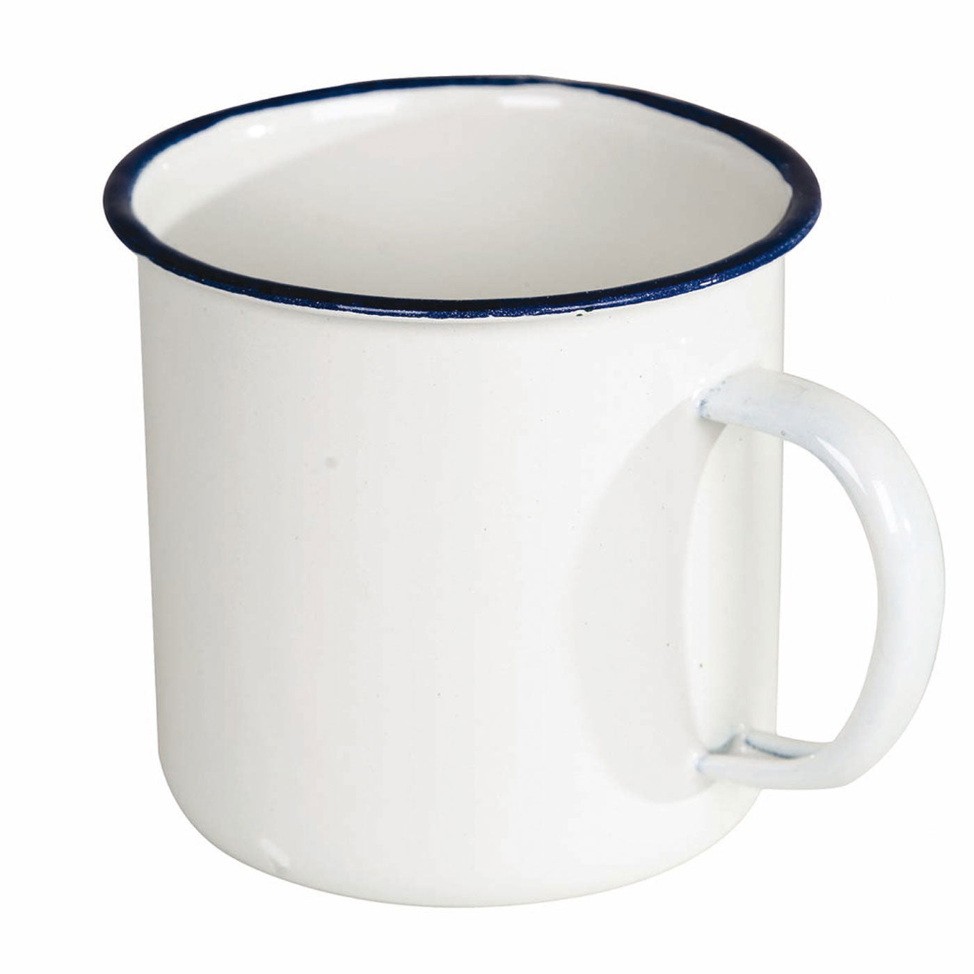 Tasse à café en émail BO-CAMP, tasse à café, tasse de camping, vaisselle d'extérieur, 400 ml