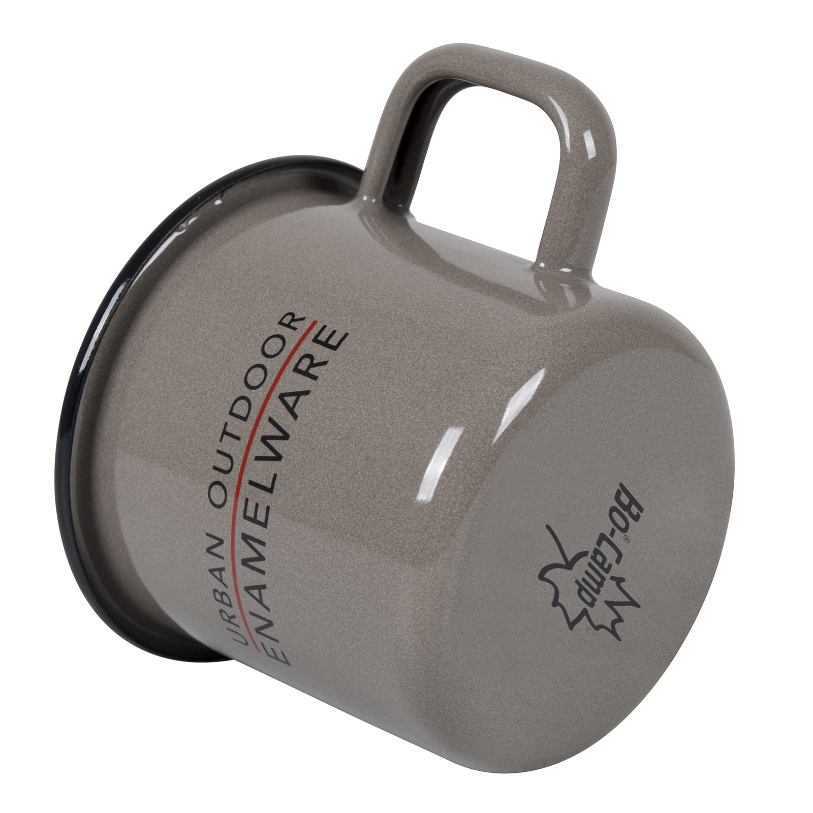 Tasse à café en émail BO-CAMP, tasse à café, tasse de camping, vaisselle d'extérieur, 400 ml