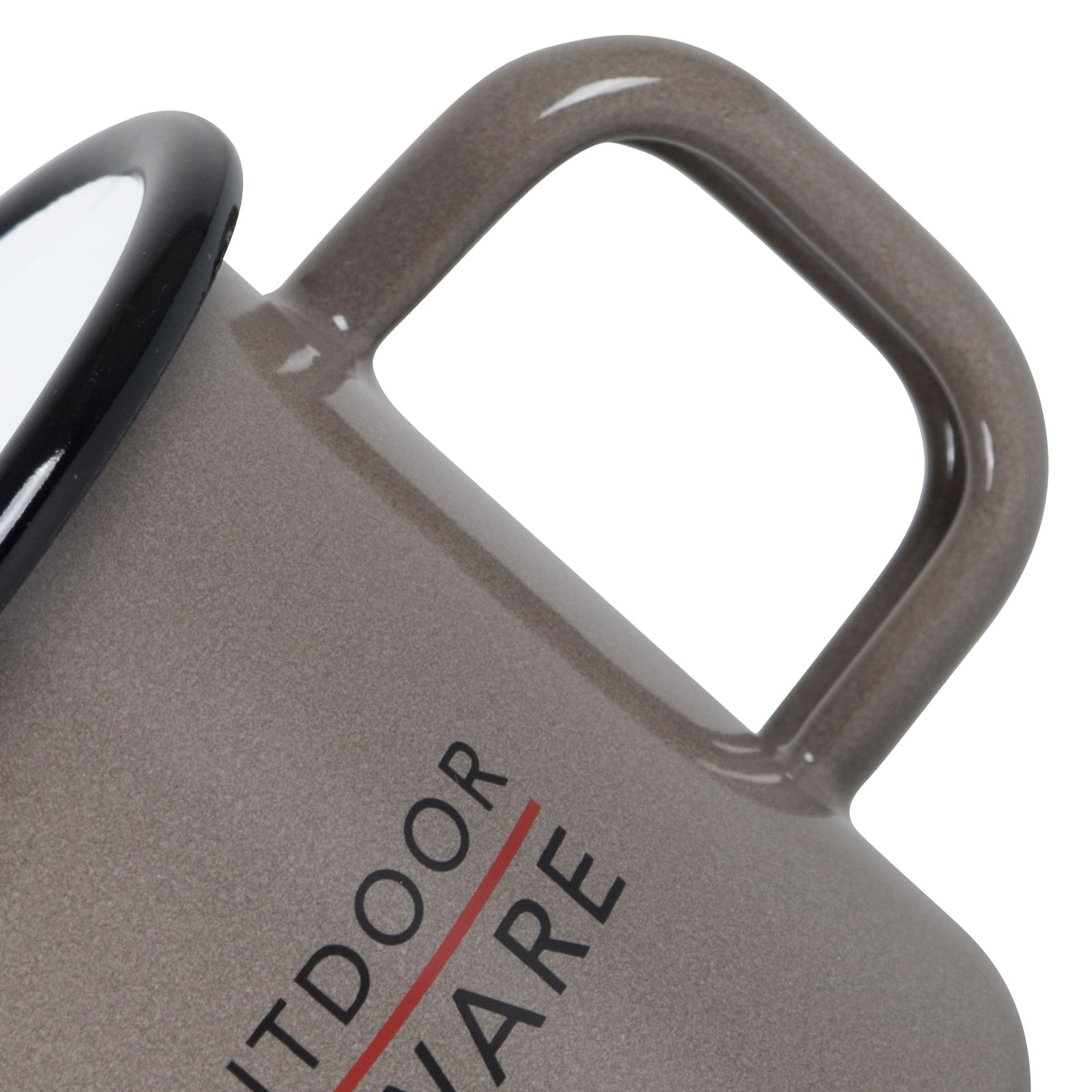 Tasse à café en émail BO-CAMP, tasse à café, tasse de camping, vaisselle d'extérieur, 400 ml