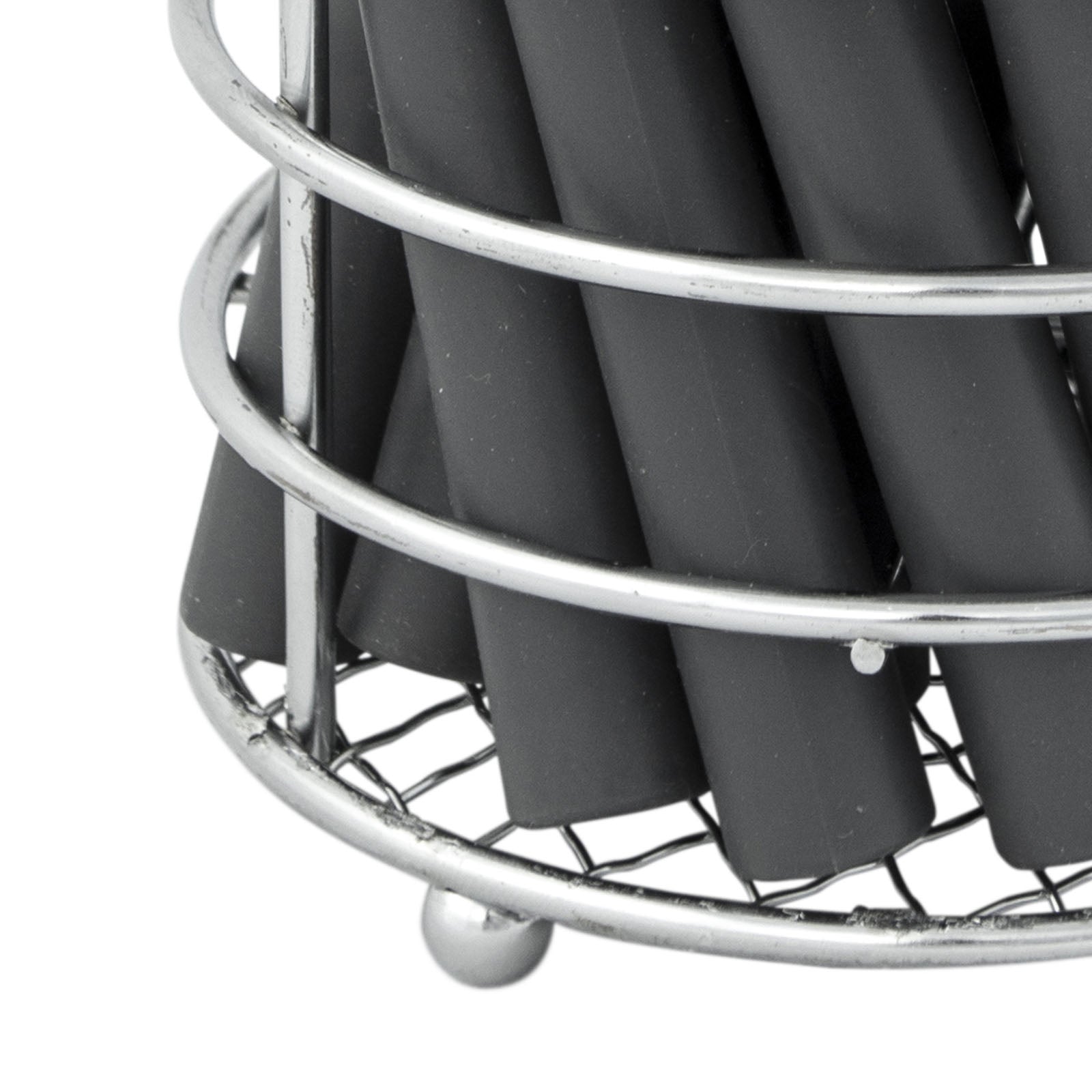 BO-CAMP Edelstahl Besteckset 24-teilig Campingbesteck Camping Besteck Essbesteck