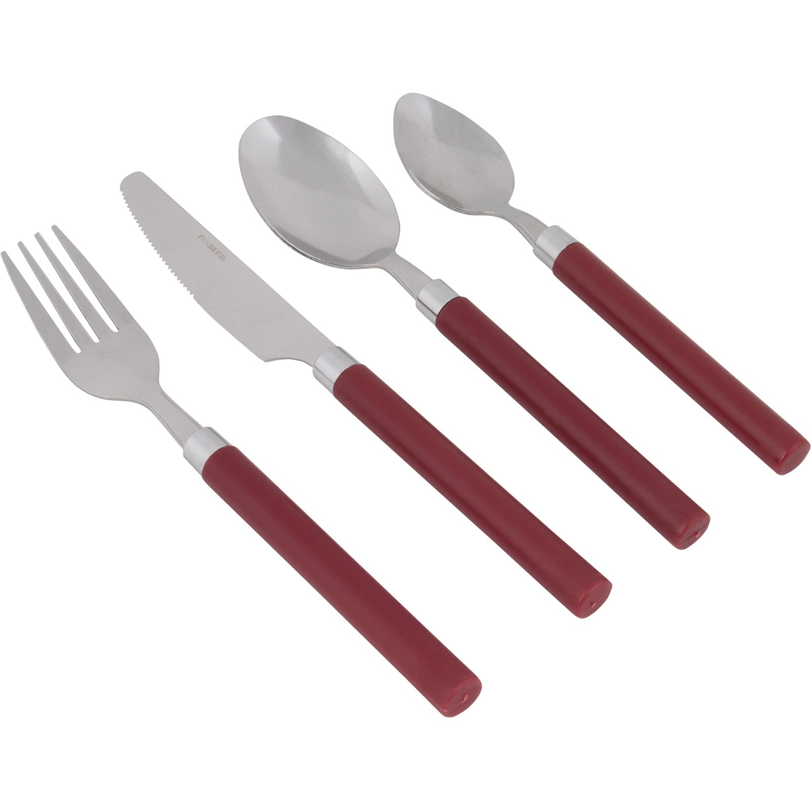 BO-CAMP Camping Cutlery Set Outdoor Travel Cutlery Set Dining Cutlery Stainless Steel 16pcs