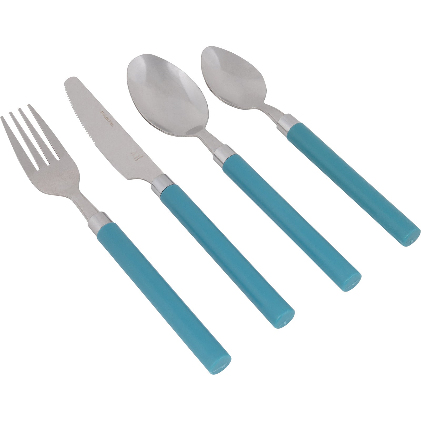 BO-CAMP Camping Cutlery Set Outdoor Travel Cutlery Set Dining Cutlery Stainless Steel 16pcs