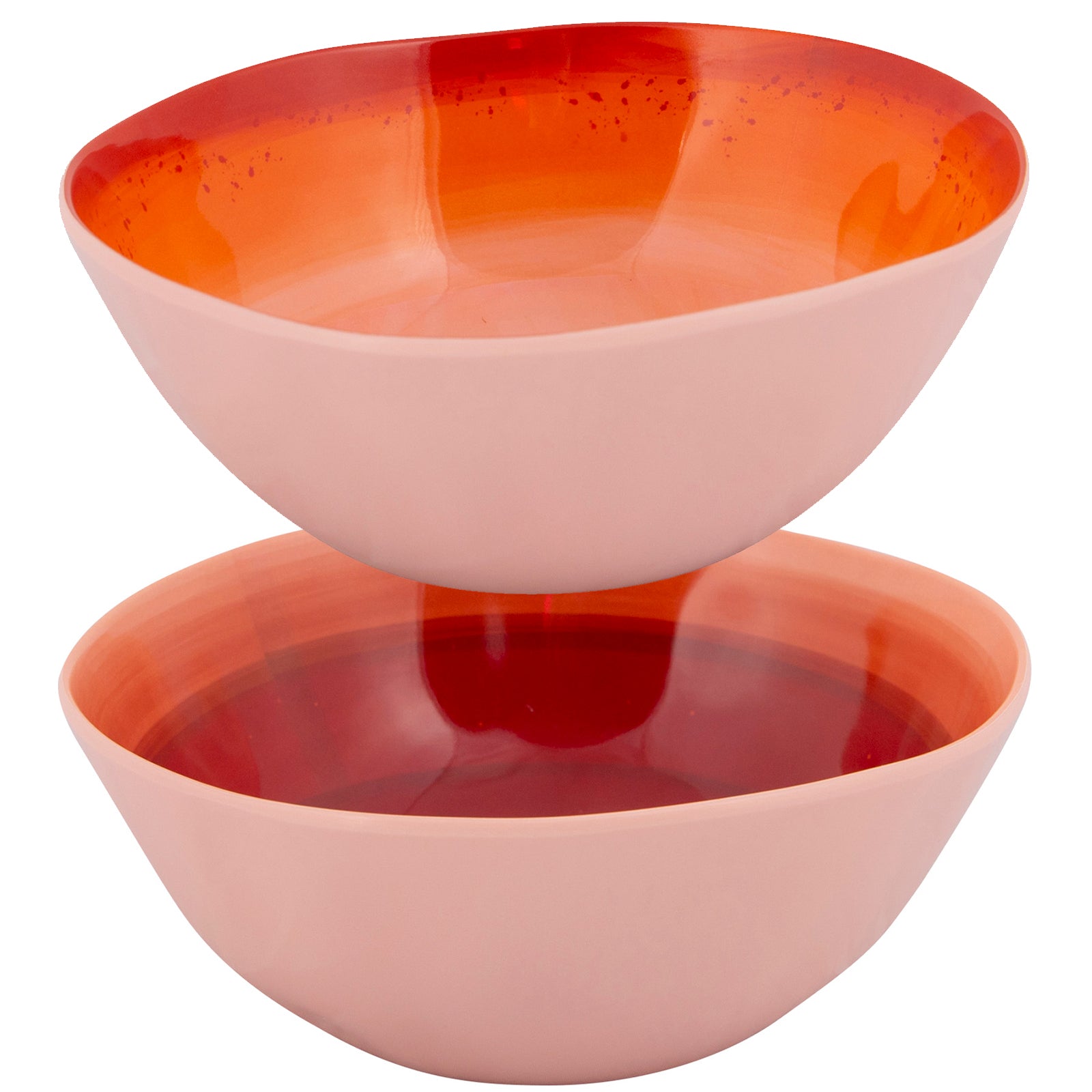 BO-CAMP Melamin Geschirr Set Halo Camping Essgeschirr Reise Picknick Teller