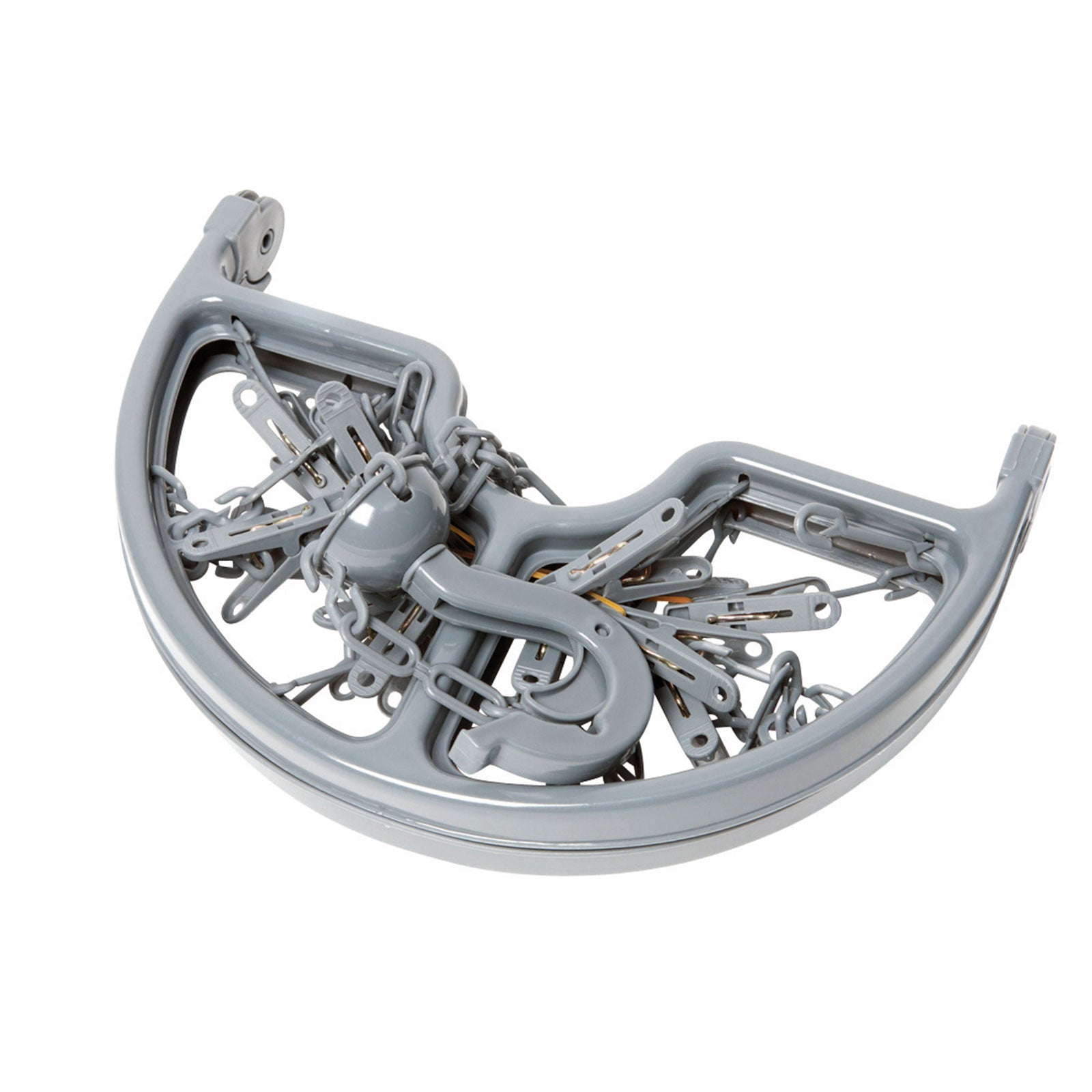 BO-CAMP Mini Wäschespinne Wäscheständer Wäsche-Leine-Trockner-klappbar-Camping