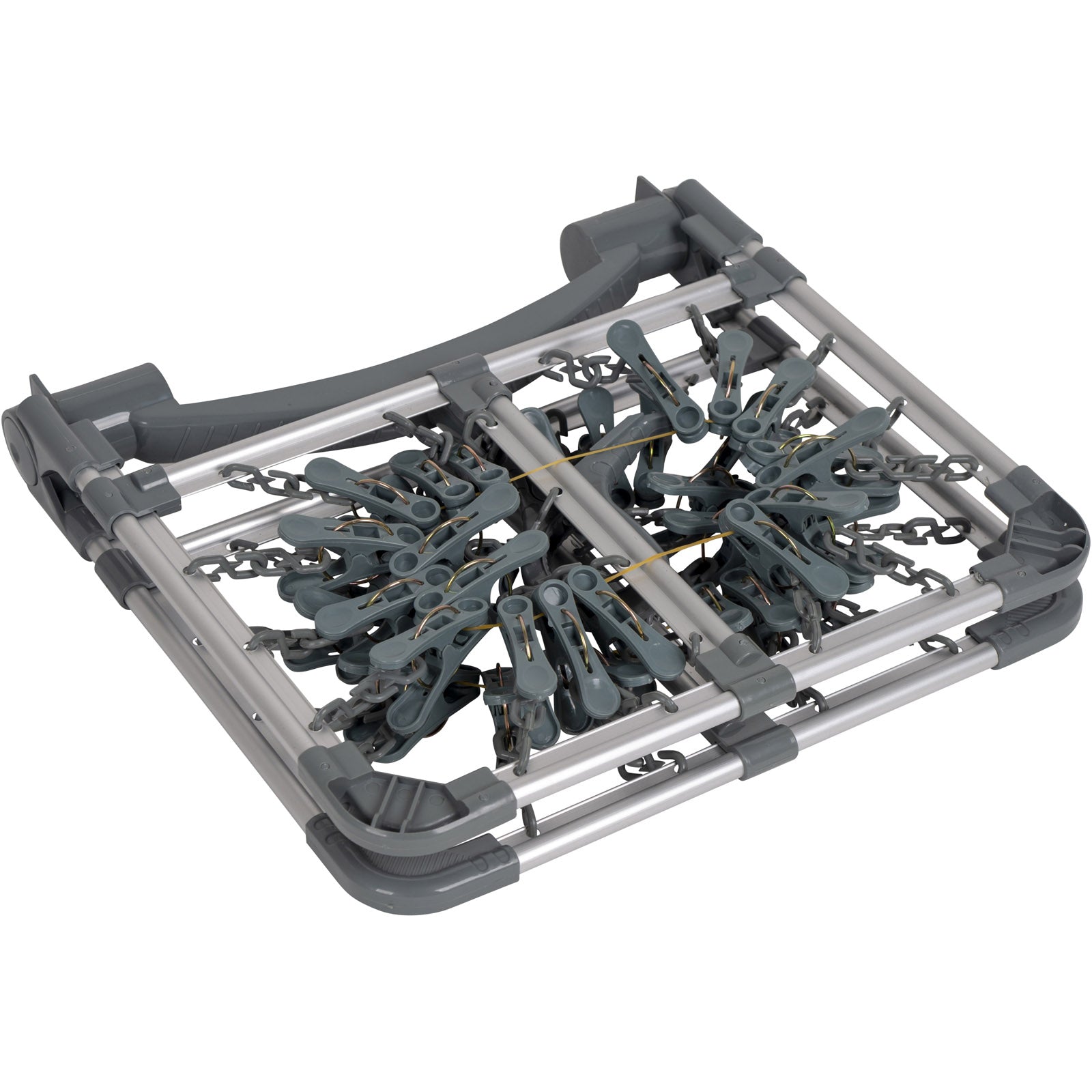 Mini séchoir à linge rotatif BO-CAMP, étendoir à linge, séchoir à linge pliable pour camping