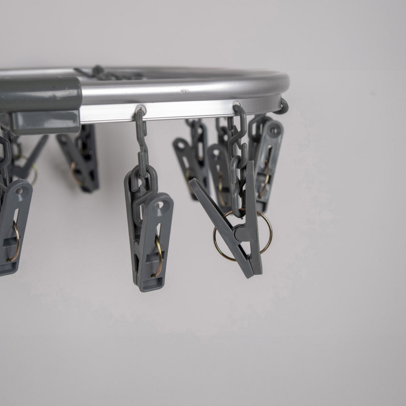 BO-CAMP Mini Rotary Clothes Dryer Clothes Rack Laundry Line Dryer Compact Camping