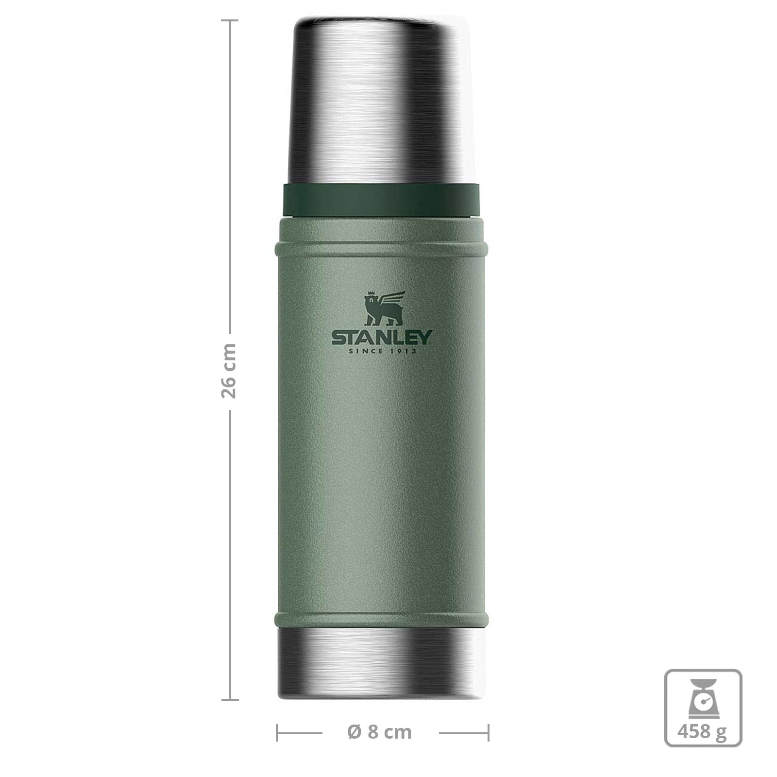 STANLEY Isolier Kanne Classic Thermo Flasche Kaffee Tee Becher Vakuum 0,47-2 L