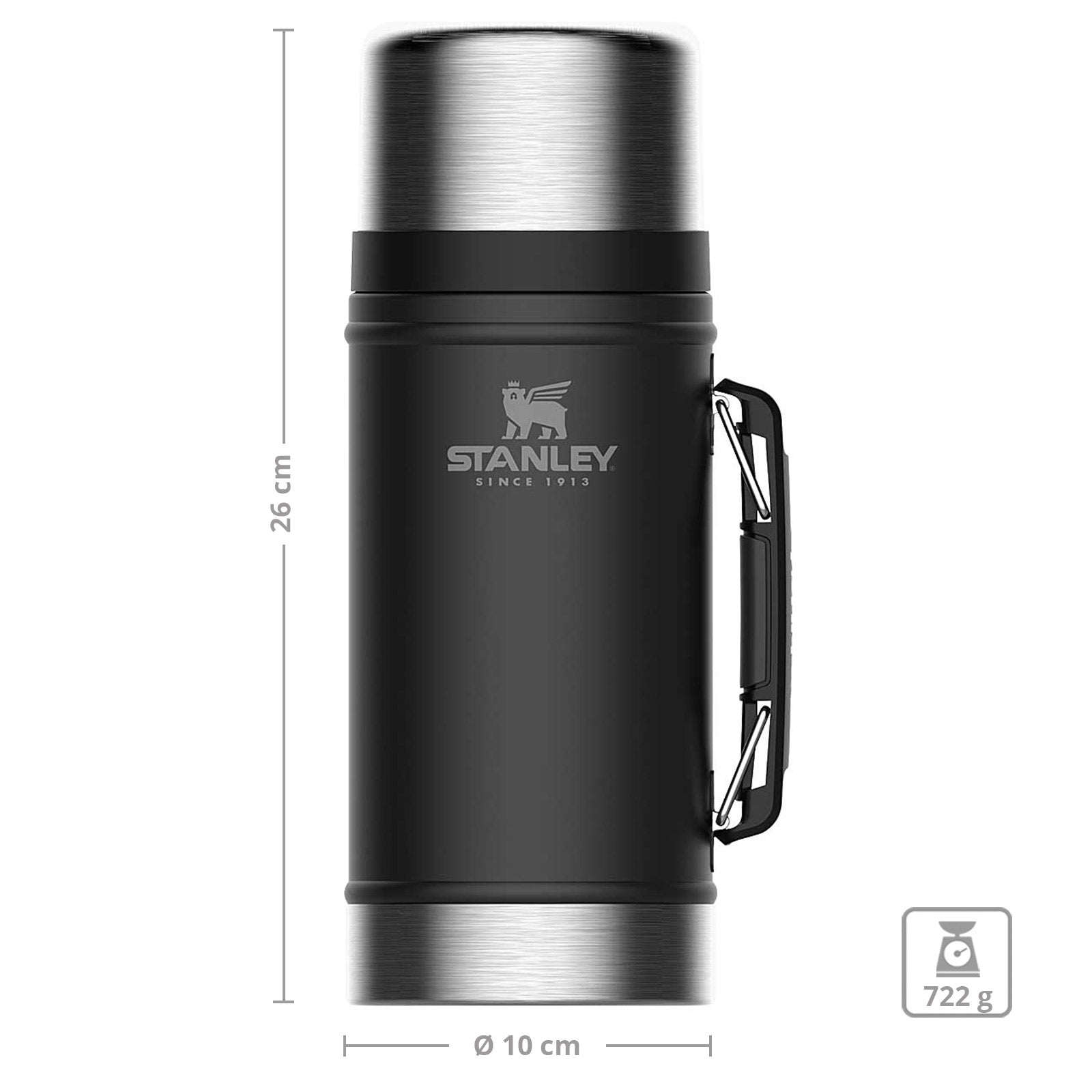 STANLEY Classic Insulated Food Container Thermo Food Container Handle 0.94L