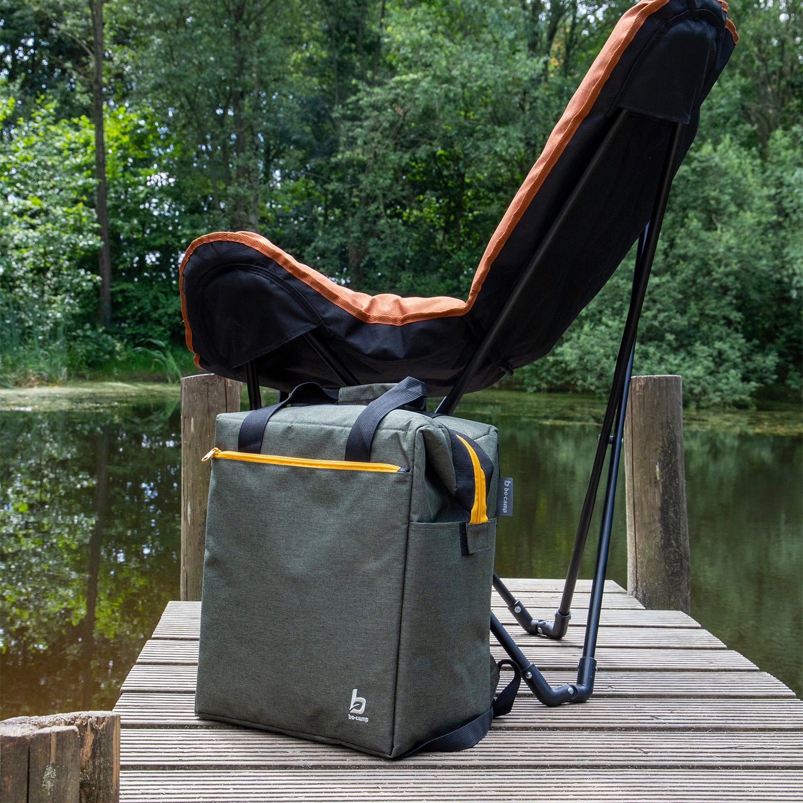 BO-CAMP Kühltasche Matteson Picknicktasche Thermotasche Camping Rucksack 22 L