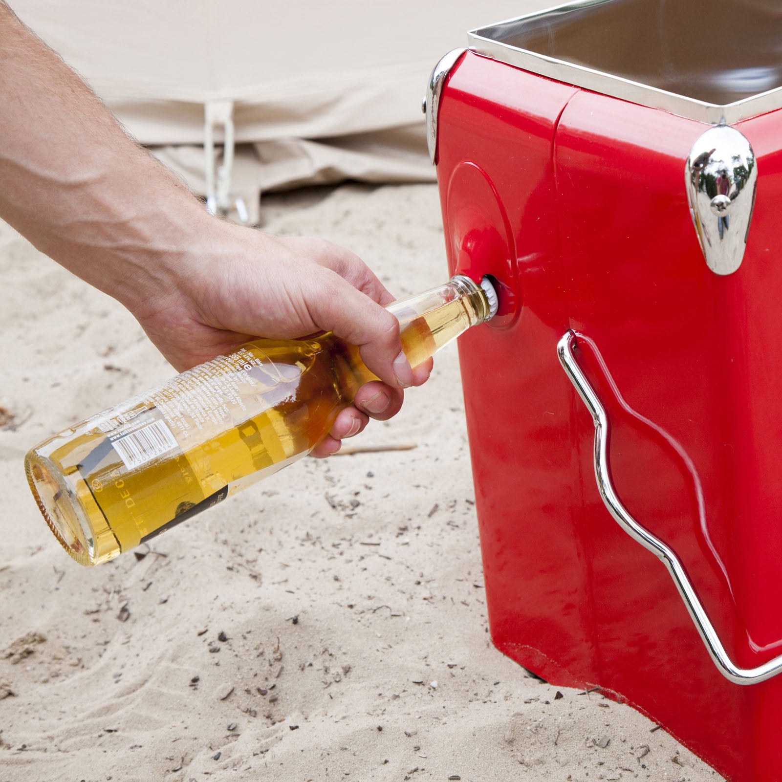 BO-CAMP Retro Cool Box Greenwich Camping Insulated Box Thermobox Caravan Outdoor 17L