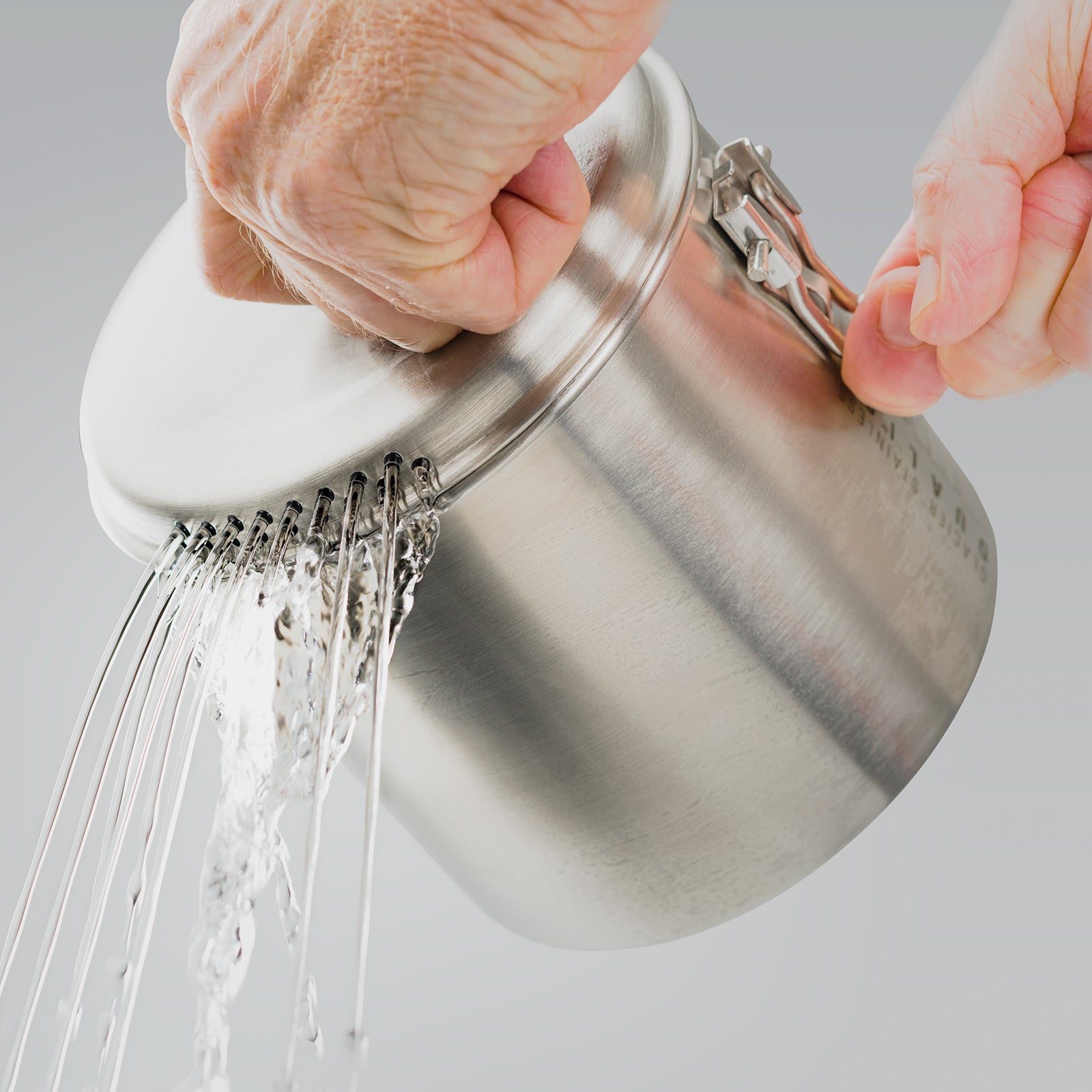 GSI Camping Cookware Set Glacier Dualist II Trekking Pot Stackable 11-piece