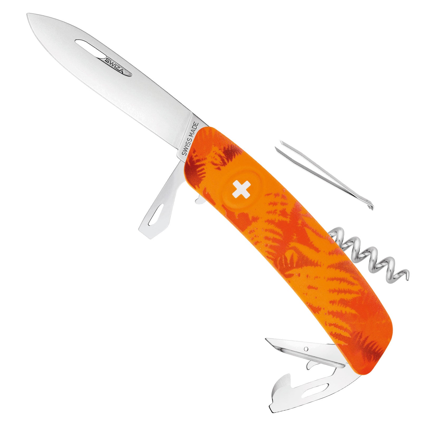 SWIZA Swiss Knife C03 – 5 Colors Pocket Knife Folding Knife 11 Functions