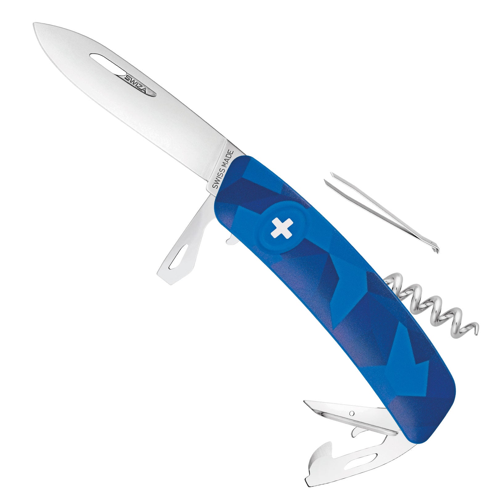 SWIZA Schweizer Messer C03 – 5 Farben Taschenmesser Klappmesser 11 Funktionen